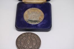 Nickel silver commemorative city of Carlisle comme