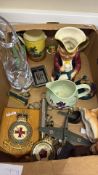 Assorted ceramics, RAF ephemera and mixed collectibles