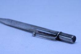 Silver propelling pencil