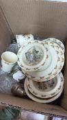 Royal Doulton Bunnykins nursery ceramics and assorted glassware