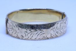 1/5 9ct RG bracelet total weight 31g