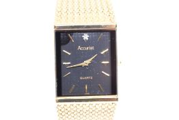 Gents Accurist diamond quartz watch