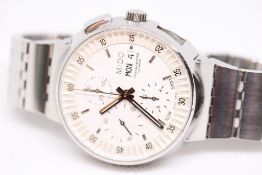 Gents Mido 8360 automatic chronograph watch, all dial ch