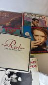 Group of vinyl record sleeves and singles, including Sam Brown, Madonna, The Communards, Simply