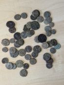 Collection of detector find coins
