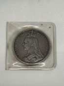 1889 Victorian crown