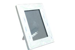 Silver art nouveau photo frame