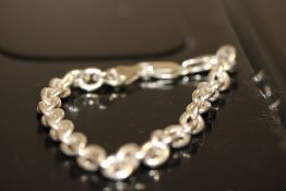 Silver wrist chain