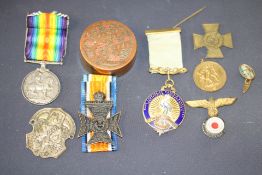 Collection of military medals & others