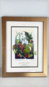 Moorcroft A New Year Limited Edition Print, Emma Bossons (24/75)