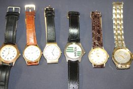 Collection of wristwatches to include a Seiko, Rot