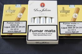 Villagers(5) 2x cigars & Don Julian cigars (5)