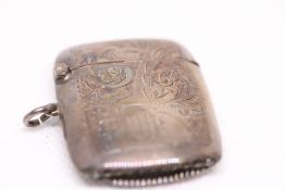 Silver vesta case Weight 14.7g