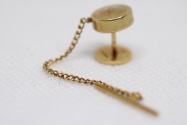 9ct Gold tie pin 1.4g