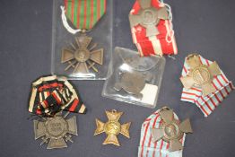 Collection of military medals