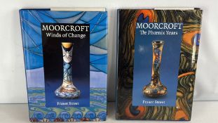 2 Moorcroft Pottery Reference Books by Fraser Street