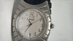 Gents Dunhill Swiss Made Quartz Watch with Date