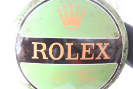 Metal Rolex sign (repro)