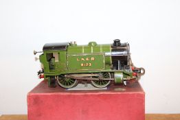 Hornby LNER 8123 clock work steam engine