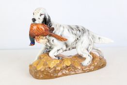 Royal doulton english setter with phesant HN2529