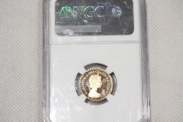 1982 Great Britain half sovereign. PF 69 ultra cam