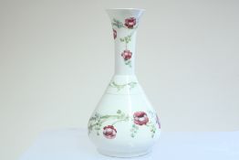 William Moorcroft for Macintyre rose pattern vase