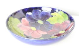Moorcroft clematis bowl Diameter 26 cm