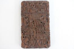 A beautiful hand carved Chinese likely 19th centur