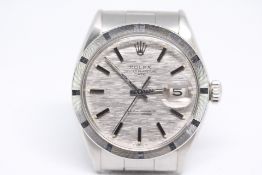 Rolex oyster perpetual date gents wristwatch. Supe