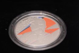 David Bowie 1 oz silver coin by the royal mint 202