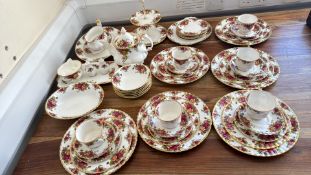 Royal Albert Old Country Roses bone china tea and table wares