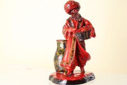 Royal Doulton flambe The lamp seller HN3278