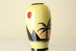 Lorna Bailey pyramid vase