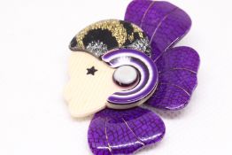 Original Lea Stein brooch