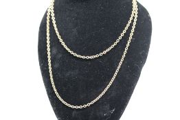 9ct Gold chain Length 52 cm 4.2g