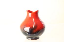 Royal Doulton flambe veined vase No 1605