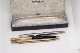 3x Parker pens & 1 other