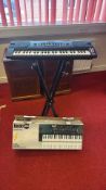 RockJam 49-Key Electronic Keyboard with X-Frame Stand and Box