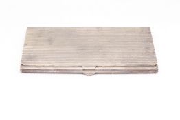 Continental silver card case