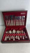 Oneida Silver-Plated Flatware Service in Fitted Case