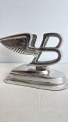 Chromed Bentley B on base