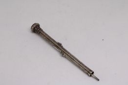 Silver propelling pencil
