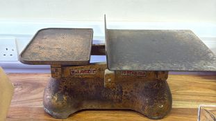 W. & T. Avery Ltd G.P.O. Cast-Iron Balance Scale (28lb)