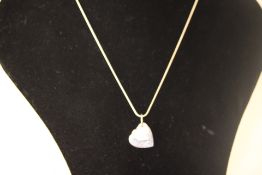 Silver Jasper Conran necklace