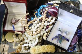Collection of costume jewellery