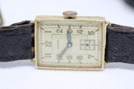 Gents Vintage Gold Filled Lancyl Swiss made watch.