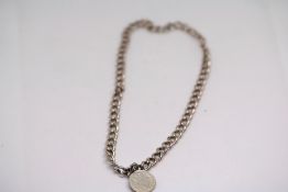 Silver necklace Weight 31g