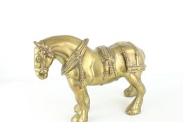 Brass Model Horse