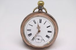 Gents 800 Silver Archimede Pocket Watch