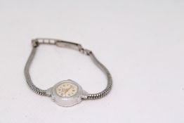 Ladies Rotary silver wristwatch